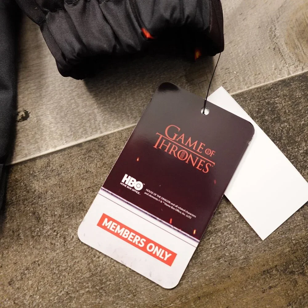 Members Only HBO Game of‎ Thrones House of the Dragon Windbreaker Jacket medium